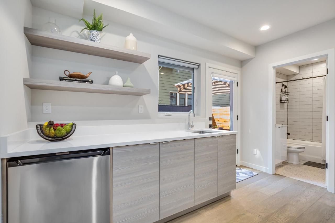Rooftop Patio With Waterview, Private Garden & Grill 3Br 3Ba- Modern Cityscape Seattle Eksteriør bilde