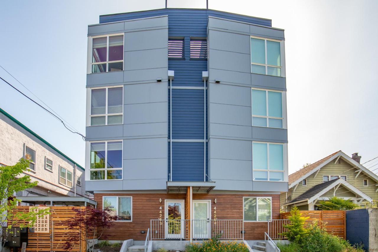 Rooftop Patio With Waterview, Private Garden & Grill 3Br 3Ba- Modern Cityscape Seattle Eksteriør bilde