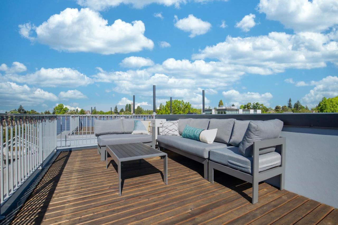 Rooftop Patio With Waterview, Private Garden & Grill 3Br 3Ba- Modern Cityscape Seattle Eksteriør bilde